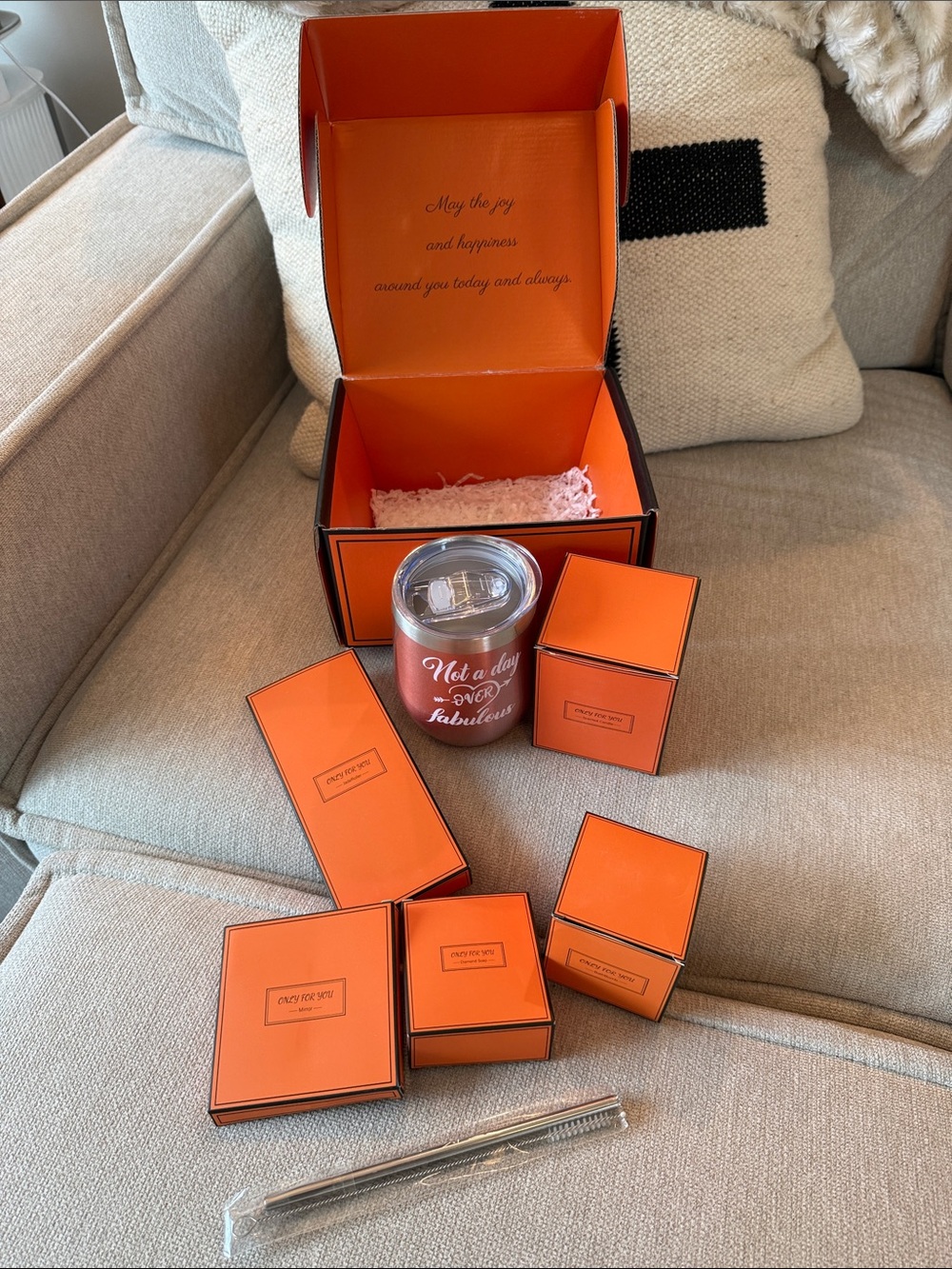 New Self Care Gift Box Set with Insulated Tumbler